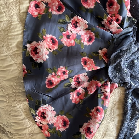 Two piece separate be party dress Darlan set - Picture 7 of 8